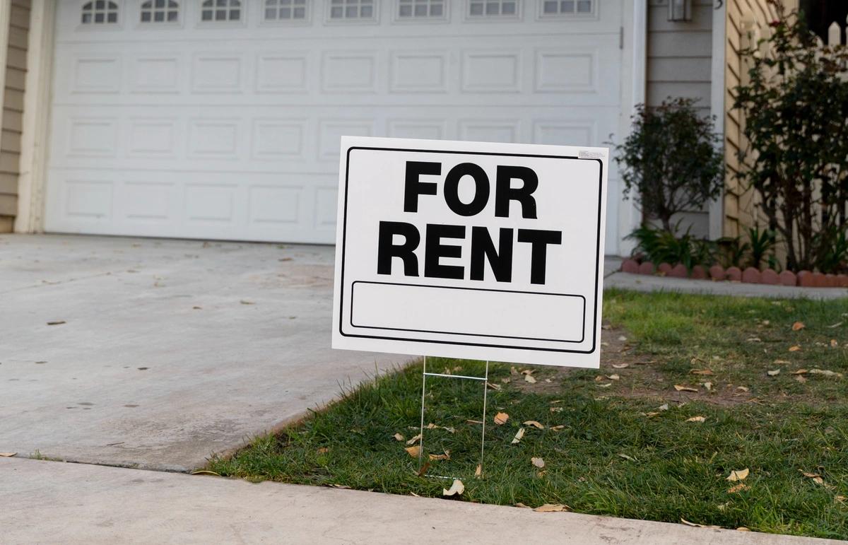 rental property sign